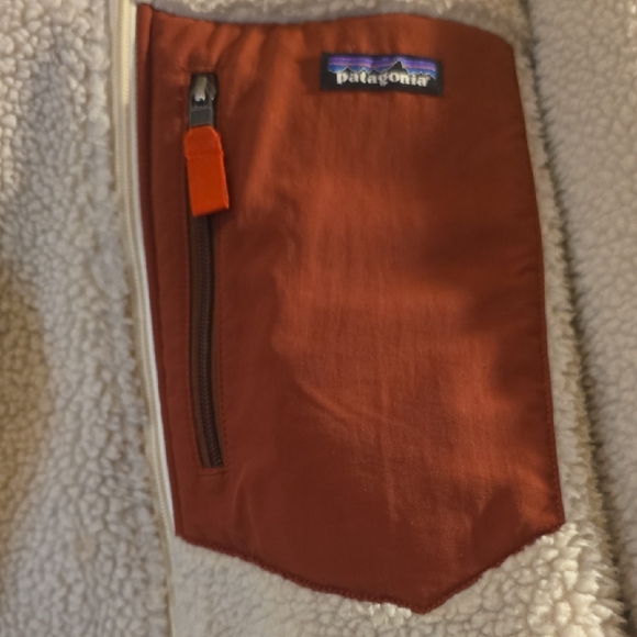 Patagonia Men's Cream and Brown Performance Jacket - Picture 6 of 9